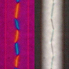 マイクロリンクルの溝中のネマチック液晶におけるジグザグ状線欠陥およびコロイドの操作