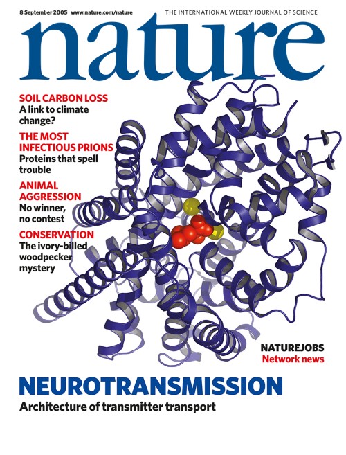 Nature 目次の表紙
