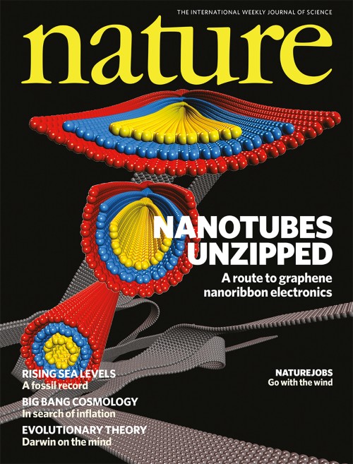 Nature 目次の表紙