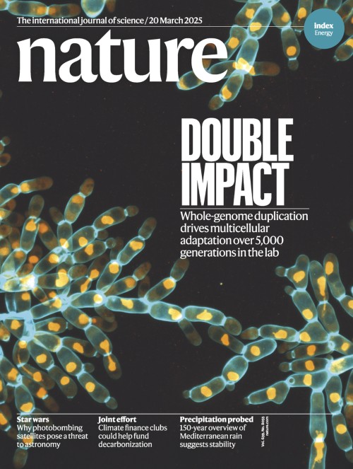 Nature 2025年3月20日号