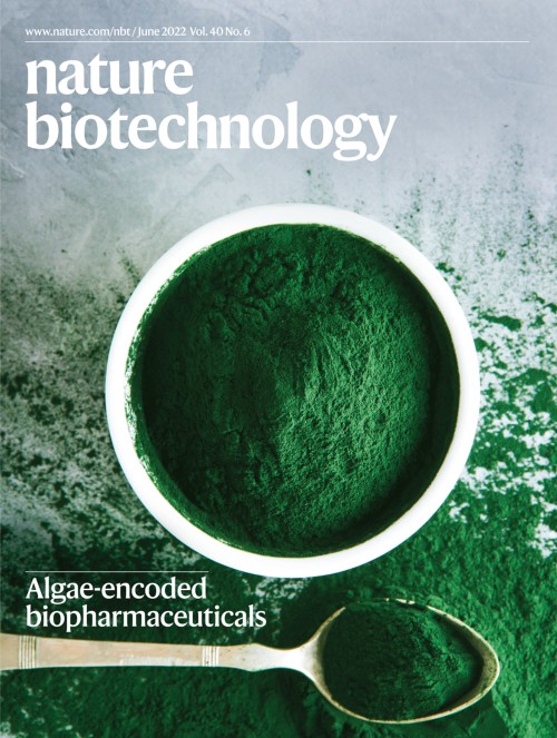 Nature Biotechnologyの表紙