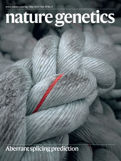 Nature Genetics今月号の表紙