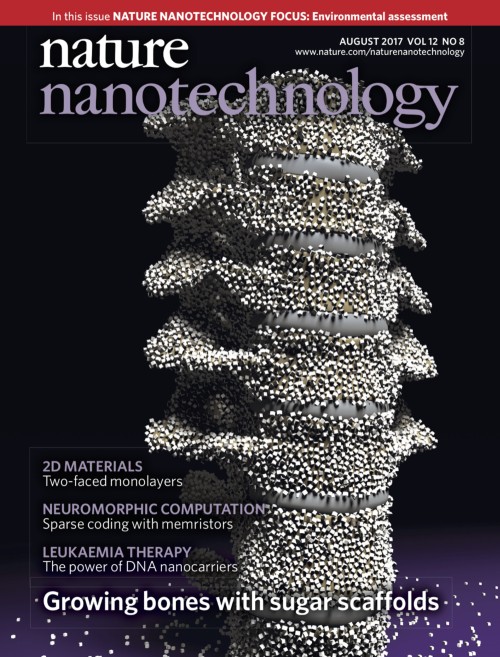 Nature Nanotechnology目次の表紙