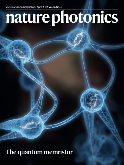 Nature Photonics今月号の表紙
