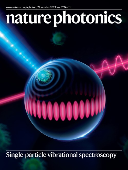 Nature Photonics目次の表紙