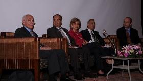 
Farouk El-Baz, director of the Center for Remote Sensing at Boston University, was a guest of honour at the Cairo Science Festival 2010.
