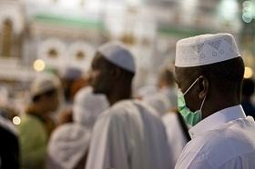 
Pilgrims were urged to take all necessary measures against H1N1 during the 2009 Hajj.
