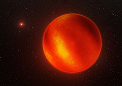 地球に最も近い褐色矮星Luhman 16Bの表面パターン（想像図）。