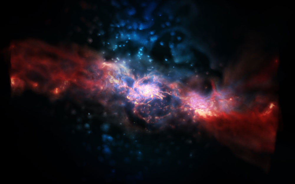 銀河の中の大騒動：円盤銀河では昔も今も星形成が乱流を駆動している