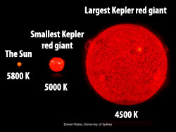 星震学で探る赤色巨星