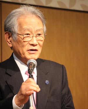京都大学総長 松本紘氏