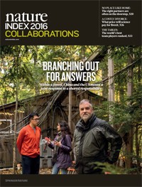 Nature Index 2016 Collaborations