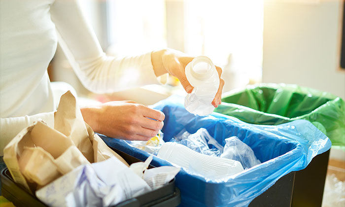 プラスチックの分別の有無がリサイクル製品に及ぼす影響