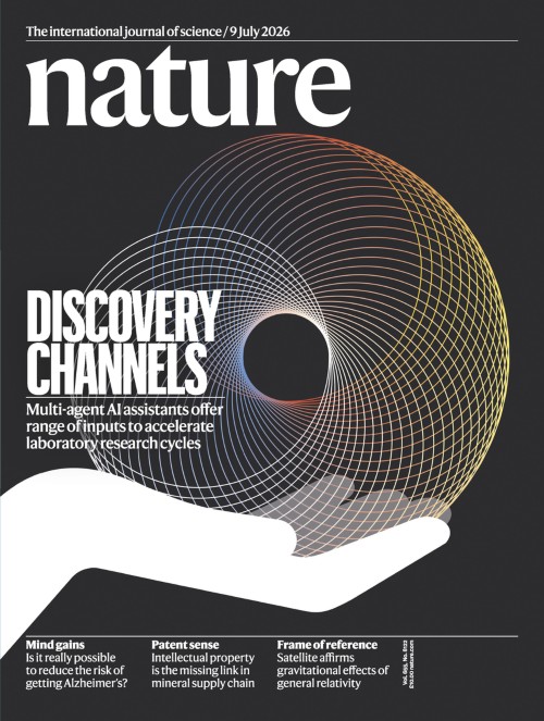 Nature 目次の表紙