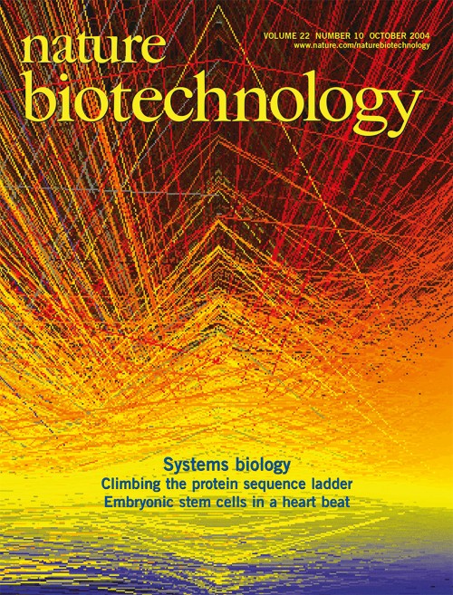 Nature Biotechnology目次の表紙