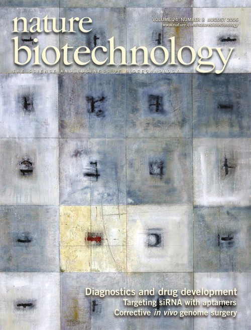 Nature Biotechnology目次の表紙