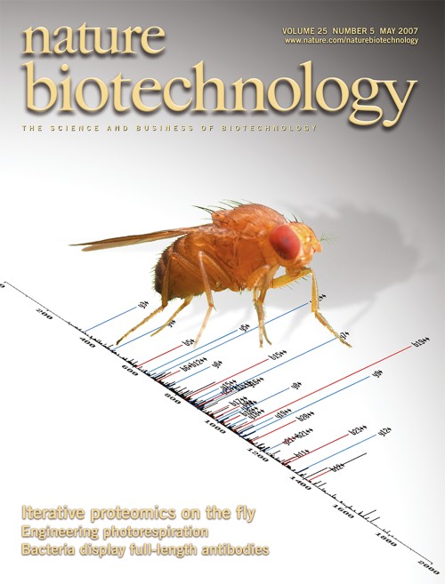 Nature Biotechnology目次の表紙