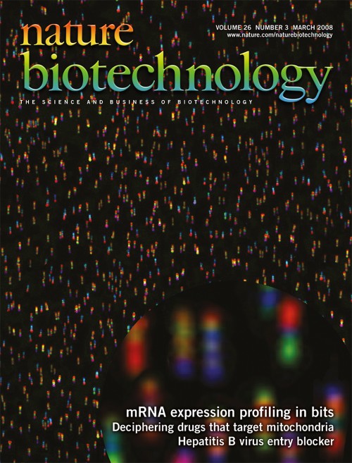 Nature Biotechnology目次の表紙