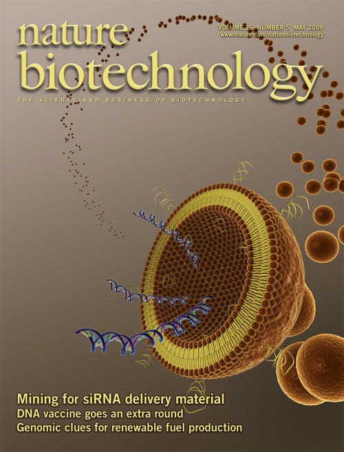 Nature Biotechnology目次の表紙