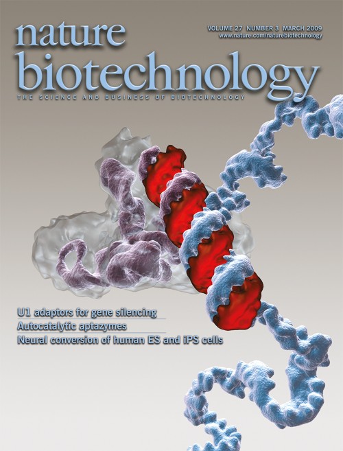 Nature Biotechnology目次の表紙