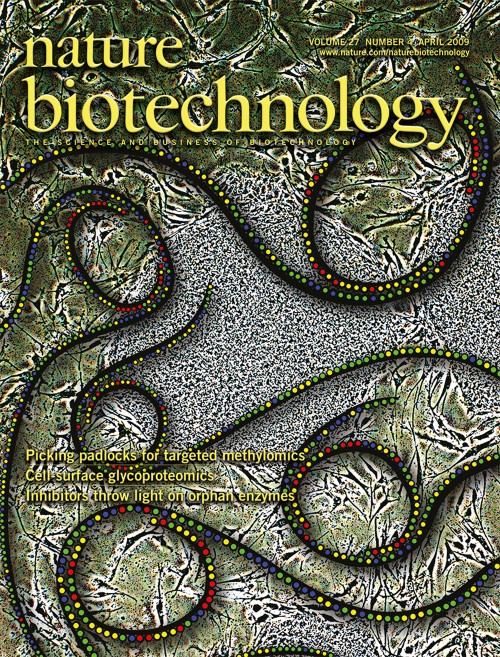 Nature Biotechnology目次の表紙