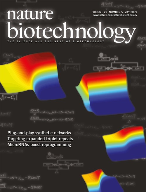 Nature Biotechnology目次の表紙