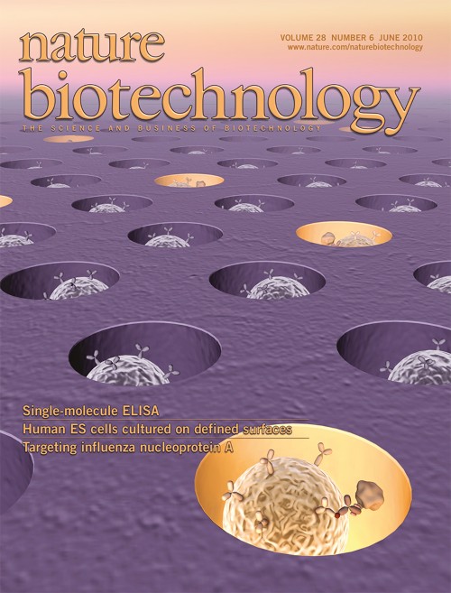 Nature Biotechnology目次の表紙