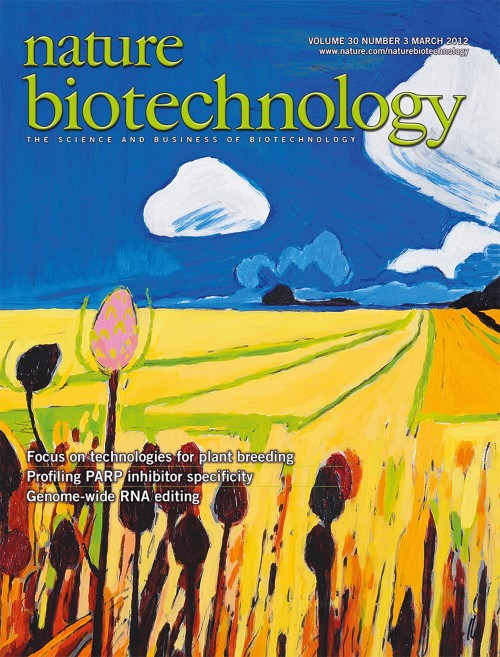 Nature Biotechnology目次の表紙