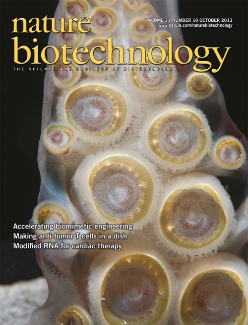 Nature Biotechnology目次の表紙