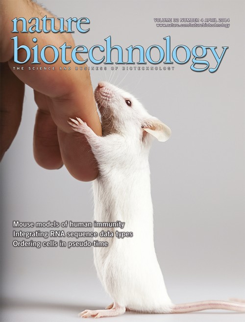 Nature Biotechnology目次の表紙