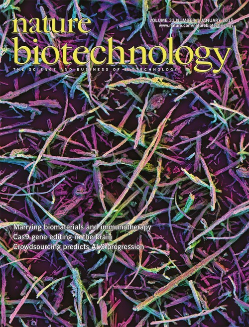 Nature Biotechnology目次の表紙