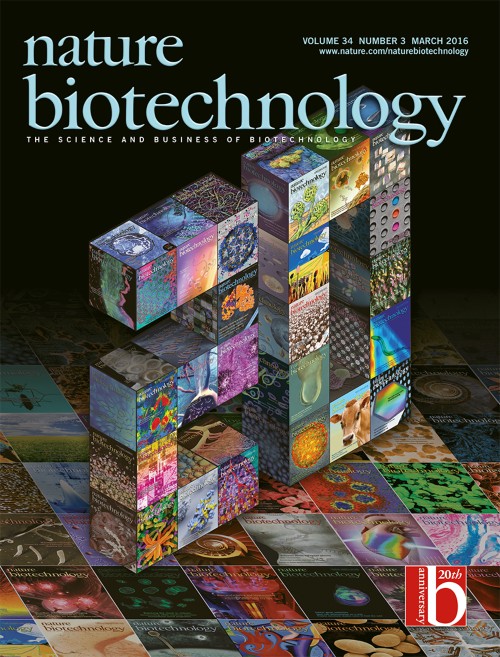 Nature Biotechnology目次の表紙