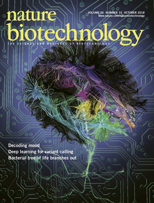 Nature Biotechnology目次の表紙