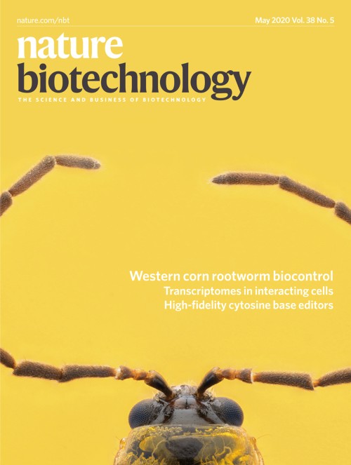 Nature Biotechnology目次の表紙