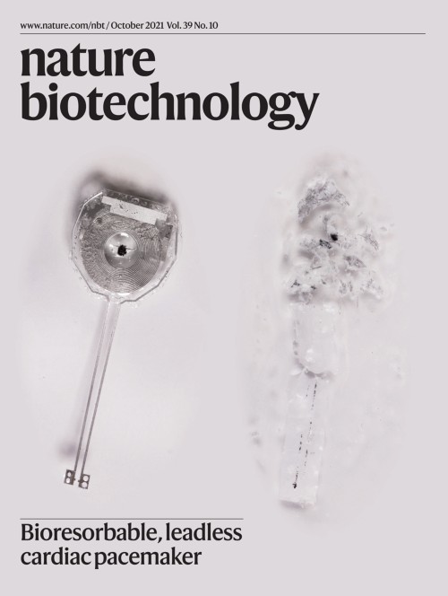 Nature Biotechnology目次の表紙