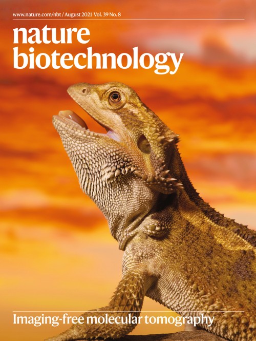 Nature Biotechnology目次の表紙