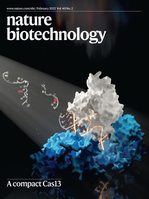 Nature Biotechnology目次の表紙