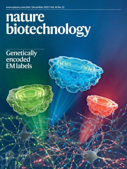 Nature Biotechnology目次の表紙