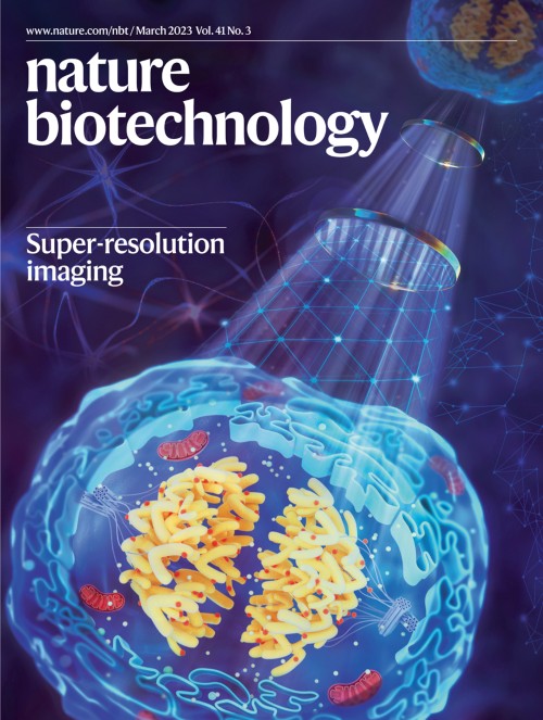 Nature Biotechnology目次の表紙