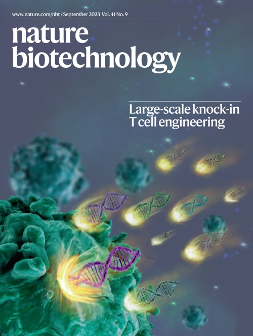 Nature Biotechnology目次の表紙