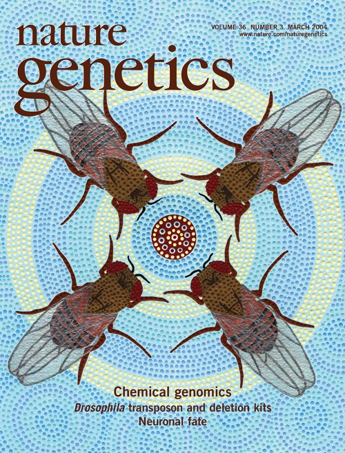 Nature Genetics目次の表紙