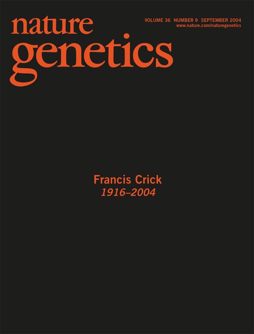 Nature Genetics目次の表紙