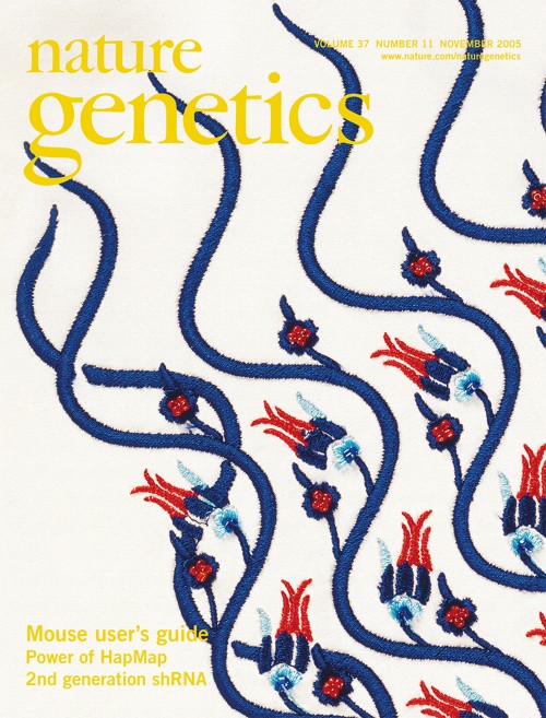 Nature Genetics目次の表紙