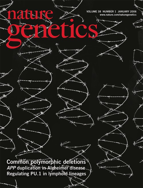 Nature Genetics目次の表紙