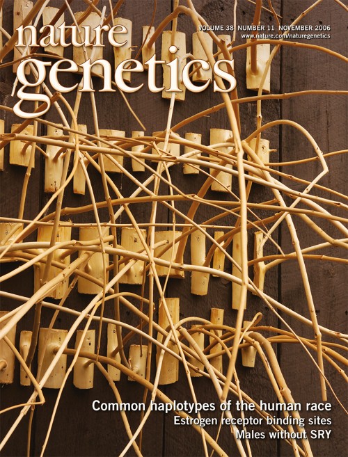 Nature Genetics目次の表紙