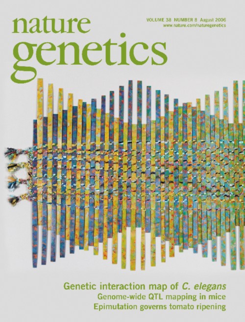 Nature Genetics目次の表紙