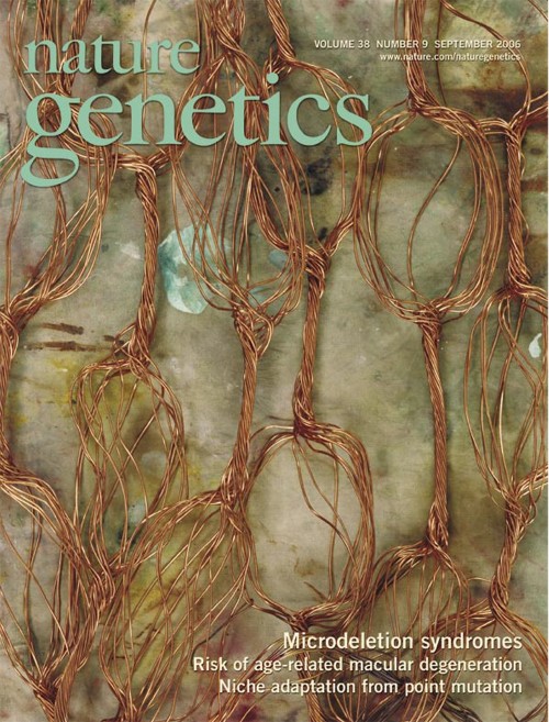 Nature Genetics目次の表紙