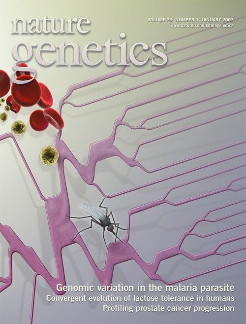 Nature Genetics目次の表紙