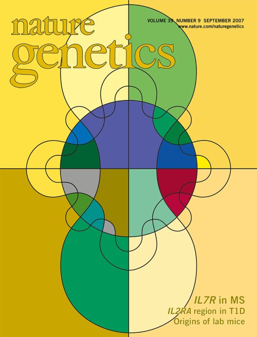 Nature Genetics目次の表紙