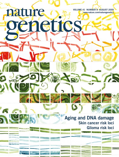 Nature Genetics目次の表紙